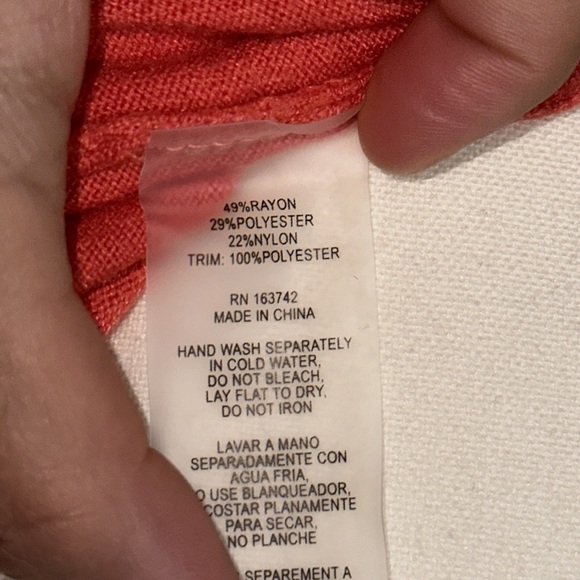 Siani Milano Scalloped Neckline Mesh Lace Balloon Sleeve size M - Picture 9 of 9